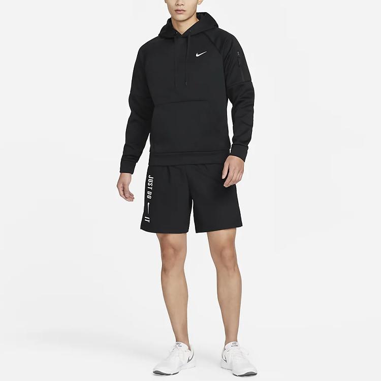 Nike Bluza dresowa męska z kapturem Therma-Fit Czarna DQ4835-010