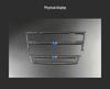 Compatible BMW X5/X6 E70/E71 Carbon Fiber Center Console Air Conditioning CD Panel Interior Modification Kit
