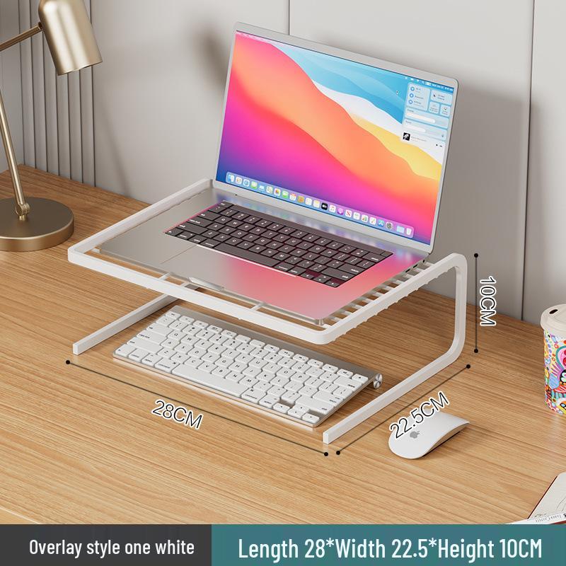 

Adjustable BBQ Rack Laptop Stand with Cooling Base