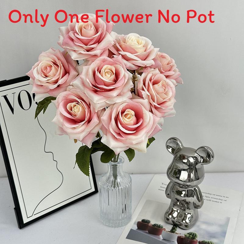 Faux Rose Flower Wedding Arch Decoration With Handcrafted Silk Flowers For Event And Home Use