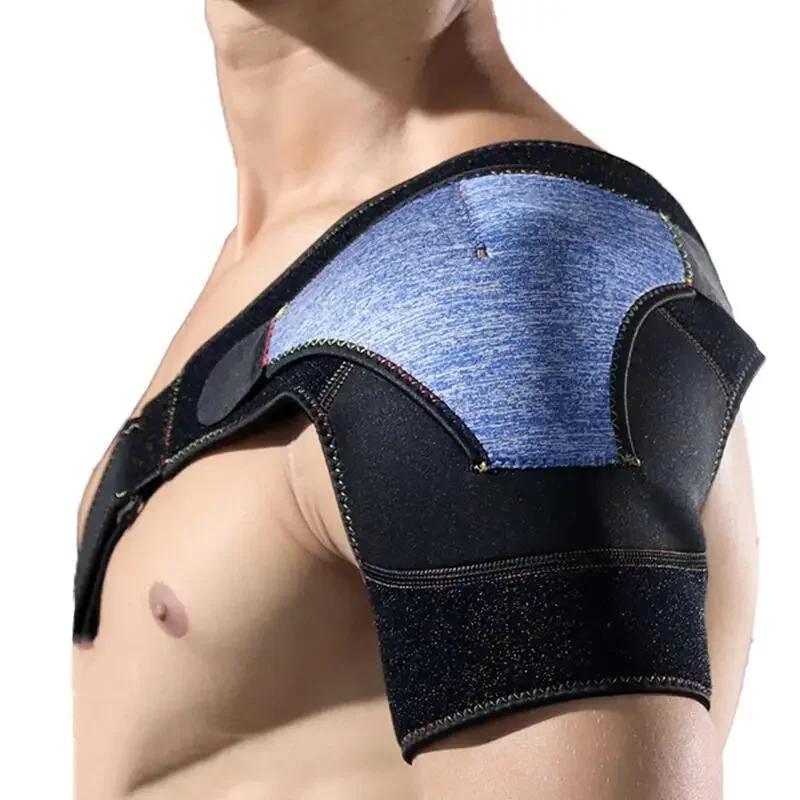 Adjustable Left Right Shoulder Support Belt For Torn Rotator Cuff Relief Compression Strap Protector Brace