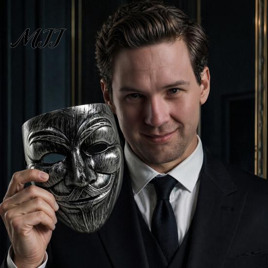Full Coverage Masque Face Halloween for Men Women, Metallic Color Lightweight Cosplay Props Masquerade Scary Costume Prop Cosplay, Party Horror