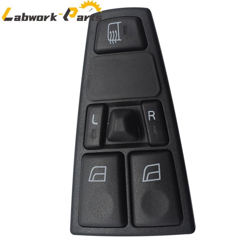 Power Window Control Switch Front Left For 2005 2006-2014 Volvo VNL 12.8L 14.9L