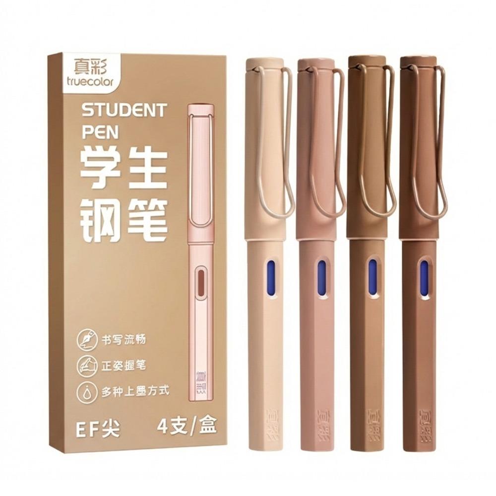 

Прозрачное Окно для Чернил Перьевая Ручка Градиентный Цвет Пишущая Ручка Каллиграфическая Ручка Письмо Каллиграфия коричневый