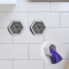 [4pcs Towel Plugs] 4pcs Self-Adhesive Towel Plugs-Non-Perforated Wall-Mounted Hooks for Bathroom&Kitchen,Easy Install Contemporary Plastic Towel Rack