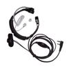 Hk08 Ptt Throat Microphone for Finger Plug K
