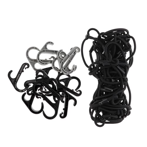 CARMATE inno Cargo Net, Large Size, 100 x 100 cm, 8 mm Diameter Extra Thick Elastic, IN832