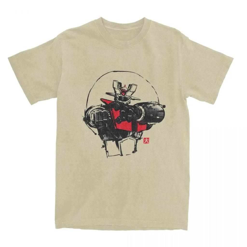 Men Women Ink Mecha  Robot T Shirt Outfits Awesome Pure  T Shirt Tee Clothing Printed