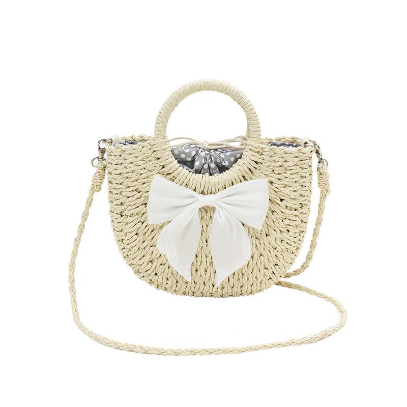 

Сумка-корзина для овощей Niche Design, плетеная вручную, женская сумка через плечо из соломы, портативная сумка-тоут