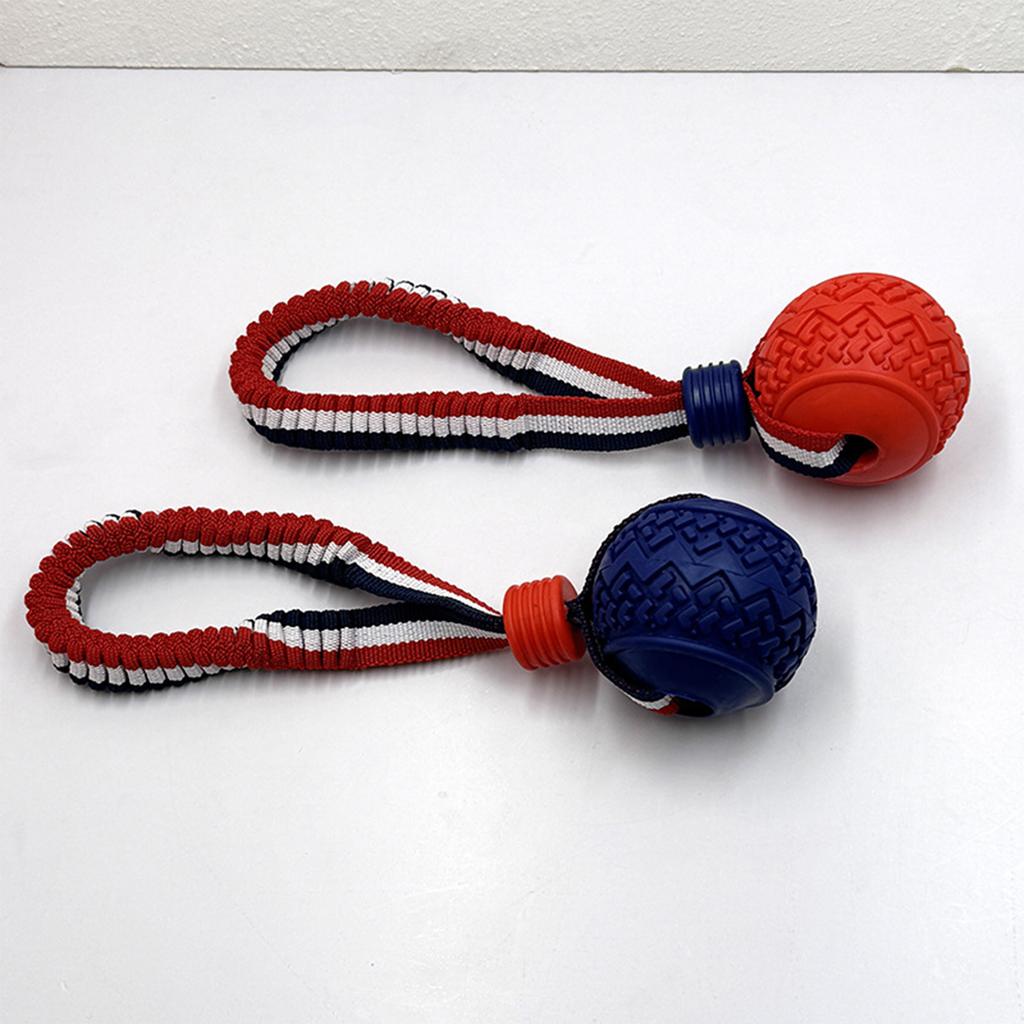 Interaktives Hundespielzeug – Rollender Ball mit Seil, Bewegungsaktiviertes Spiel, Wiederaufladbar, Ideal zur Langeweilebekämpfung für alle Hundegrößen