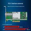 Hoodblue 10 Gigabitová síťová karta SFP+ PCIe x8 (CN verze)