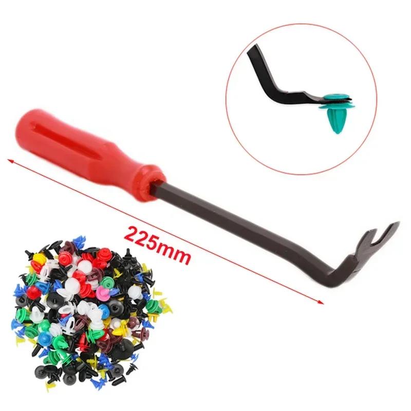 1Pc Car Fastener Removal Tool Trim Dash Removal Rivet Clips Car Door Panel Installer Cover Car Trim Screwdriver Repair Tools