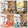 Narozeninová balónková dekorace Sada balónků s písmeny Banner Happy Birthday Party Potřeby