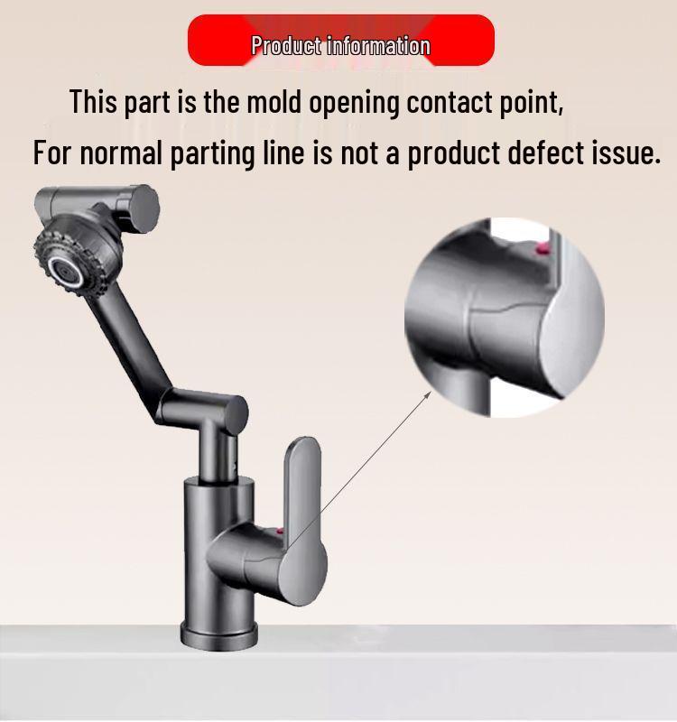 Universal Rotating Lucky Cat Faucet for Kitchen and Bathroom Sinks