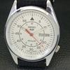 REFURBISHED JAPAN 6309A SEIKO 5 AUTOMATIC MENS WHITE DIAL WATCH a427241-2 QRL-a427241