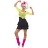 Smiffys Womens/Ladies 80s Pop Tart Costume Set