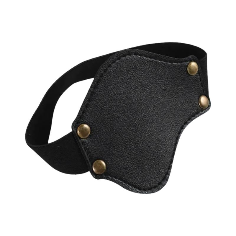 Anti Slip Cycling Shoe Covers with Elastic Strap Abrasion Resistant PU Leather Shoe Protectors For Outdoor Motorcycling