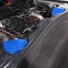 Für Corvette C8 ABS Blau Motorraum Stoßschutz Panel Abdeckung Zierleiste