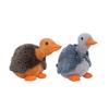 Cute Plush Duck Dog Cat Toy, Interactive Soft Plush Duck Pet Toy, Chewable Squeaky Pet Toy for Dogs Cats Puppy Kitten Play Gift
