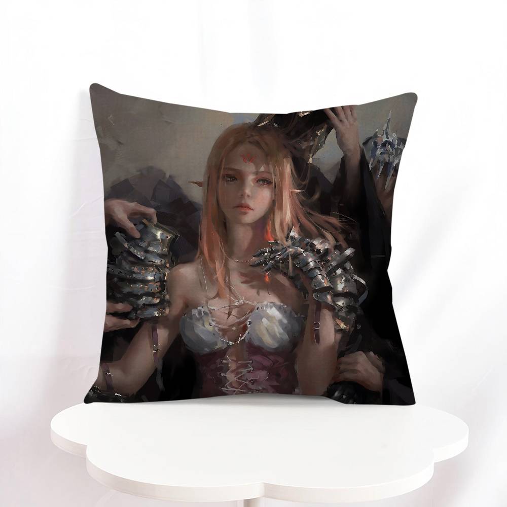 Ghostblade Cartoon Pillow Gift Home Office Decoration Bedroom Sofa Car Cushion Cover Case 45x45