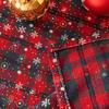 Christmas Tablecloth  Suitable For Holiday Parties Banquets Restaurants Kitchen Decoration