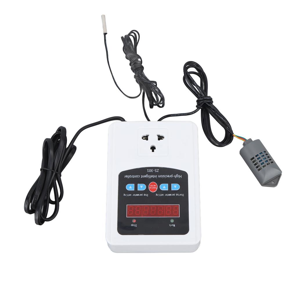 1500W Temperature Humidity Controller Intelligent Digital Display Temperature Humidity Controller with LCD Display
