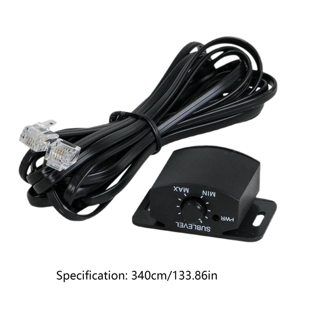 Amplifier Volume Control Knob Replacement Bass Controller for Car Stereo Audio System, Fix Lost Broken Knob for Sedan SUV Truck