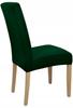 Bottle Green Elastic Chair Cover [21Cd2]