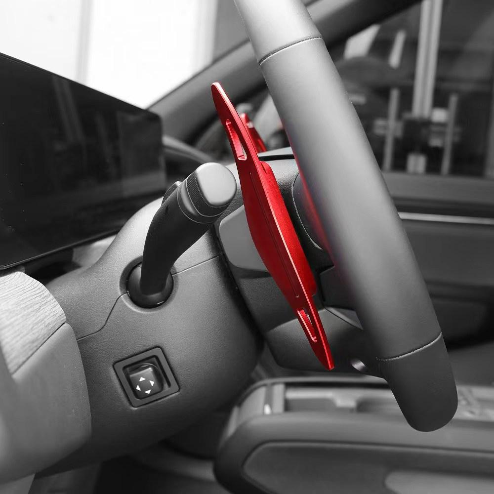 For KIA EV9 GT-Line 2023 2024 2025 Car Steering Wheel DSG Paddle Shift Extension Stickers Accessories