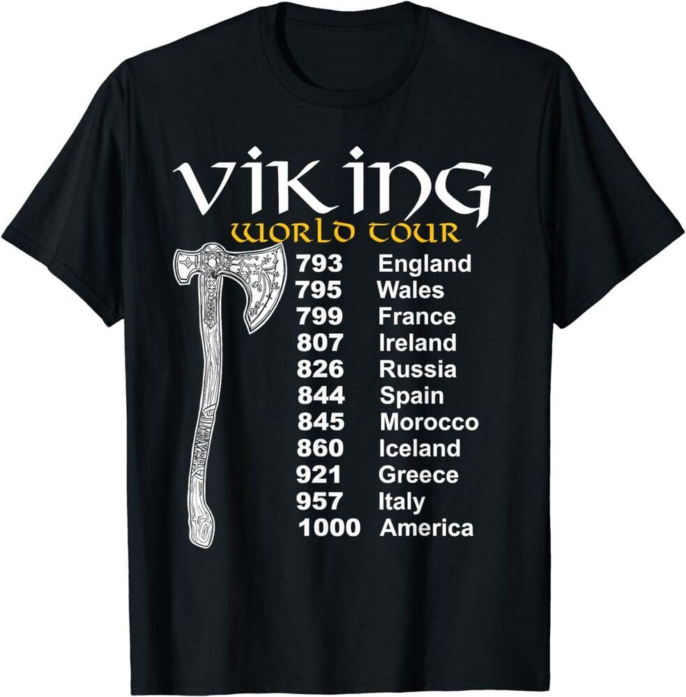 Viking World Tour Tee Shirts Gift Unisex T-Shirt Unisex T-Shirt M
