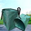 Leaf Collector Large Yard Dustpan-Type Garden Bag Outdoor Waste Container for Lawn Care Grass Clippings Cleanup Landscaping