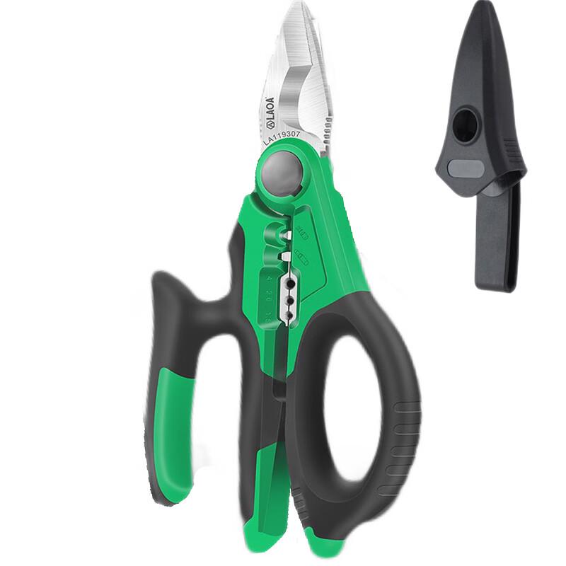 LAOA LA119307 7-inch Multi-function Electrician Scissors