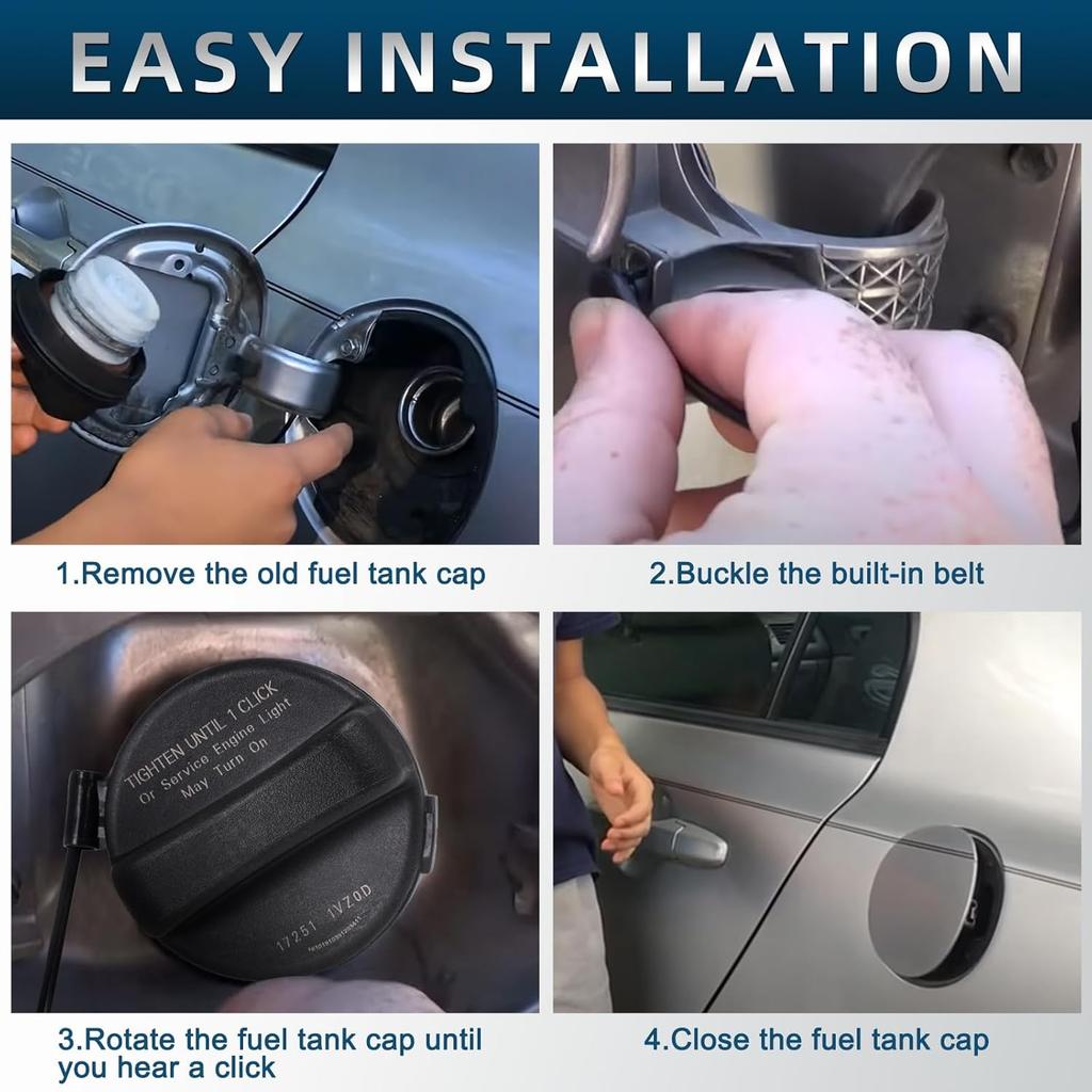 Fuel Tank Cap Gas Cap Compatible With Nissan 2013-2018 Altima, 2012- Frontier, 2015- Murano, 2013- Pathfinder, 2012- Versa, Infiniti JX35 QX60