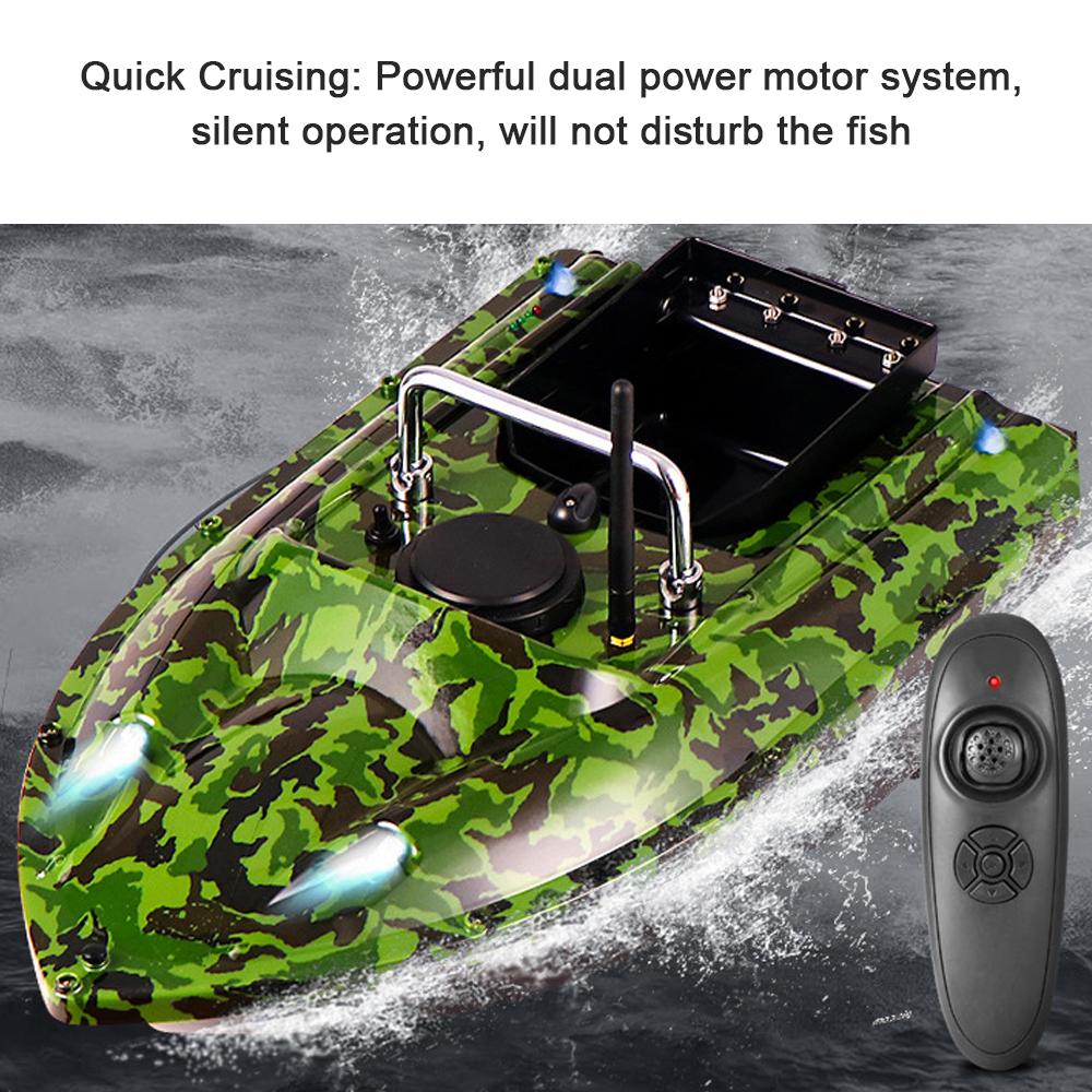 Barco de cebo de pesca, barco de cebo con Control remoto de 500m, buscador de peces de doble Motor, soporte de carga de 1,5 KG – comprar a precios bajos en la Barco de cebo de pesca, barco de cebo con Control remoto de 500m, buscador de peces de doble Motor, soporte de carga de 1,5 KG – comprar a precios bajos en la