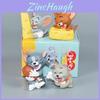 Tom und Jerry PVC-Figuren-Sammlung Mit Käsigen Maus- und Katzencharakteren Für die Heimdekoration