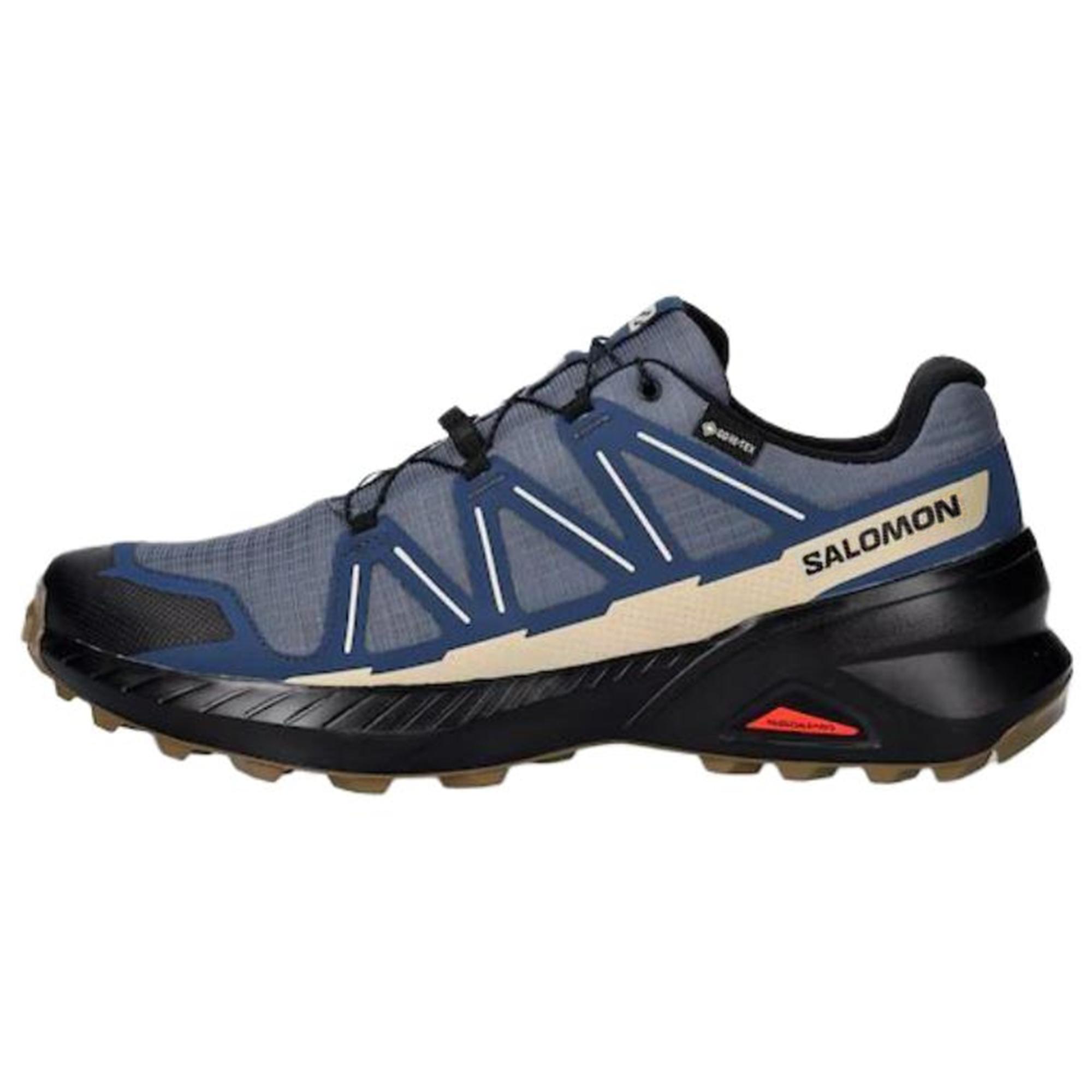 Salomon Speedcross Peak Gtx Comfortable Versatile Trail Running Shoes Men sneakers Blue 491442 42⅔