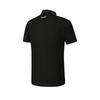 Fila Golf Series Casual Comfortable Short Sleeve Polo Shirt Men Tops Deep-Black A11M535103F-BK
