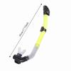 Easy Breathe Full Dry Snorkel Silicone Mouthpiece Dry Air Breathing Tube  Training in Pool