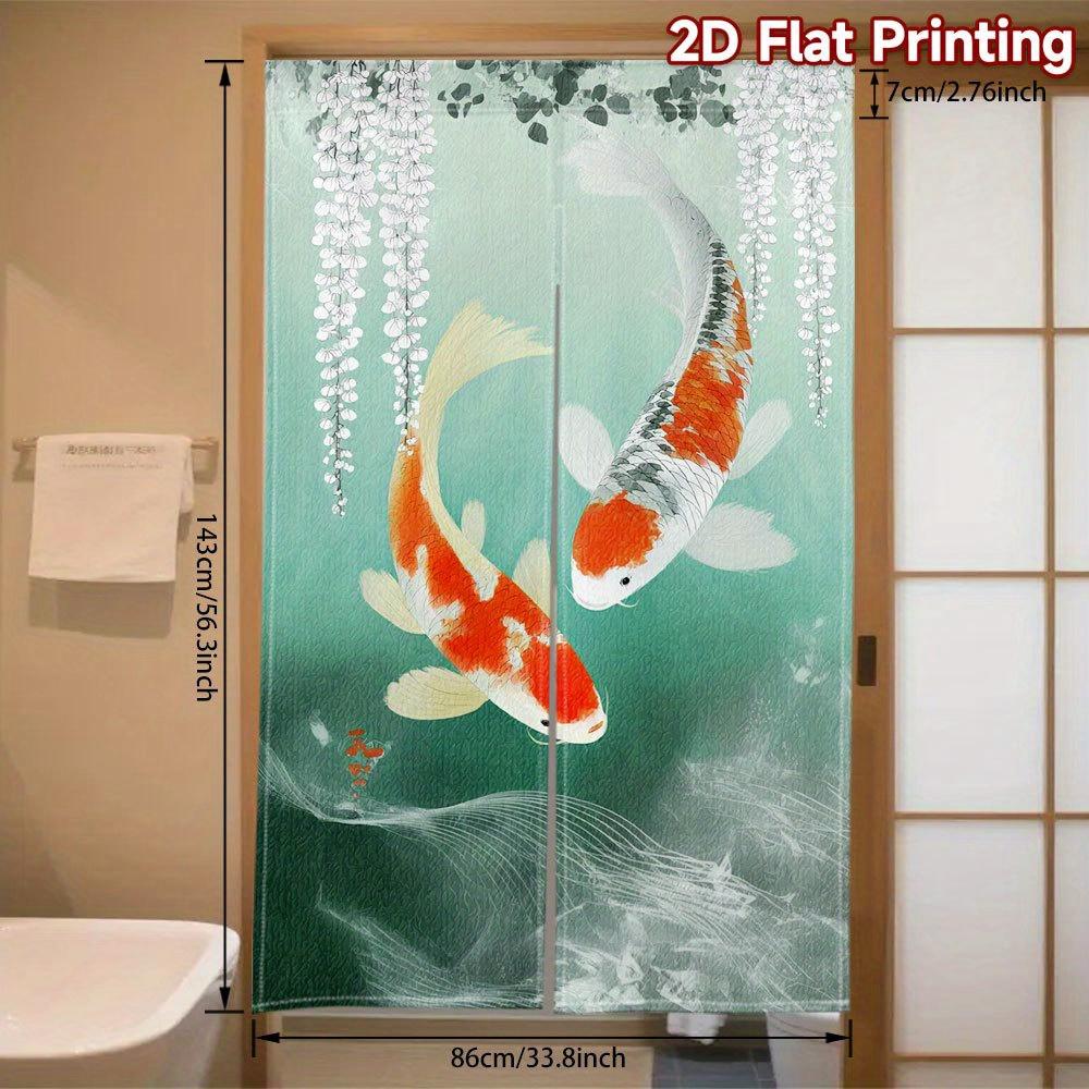 Door Curtain Noren Room Partition Privacy Protection Pendant Japanese Kitchen Poster Decoration Household Multi Size