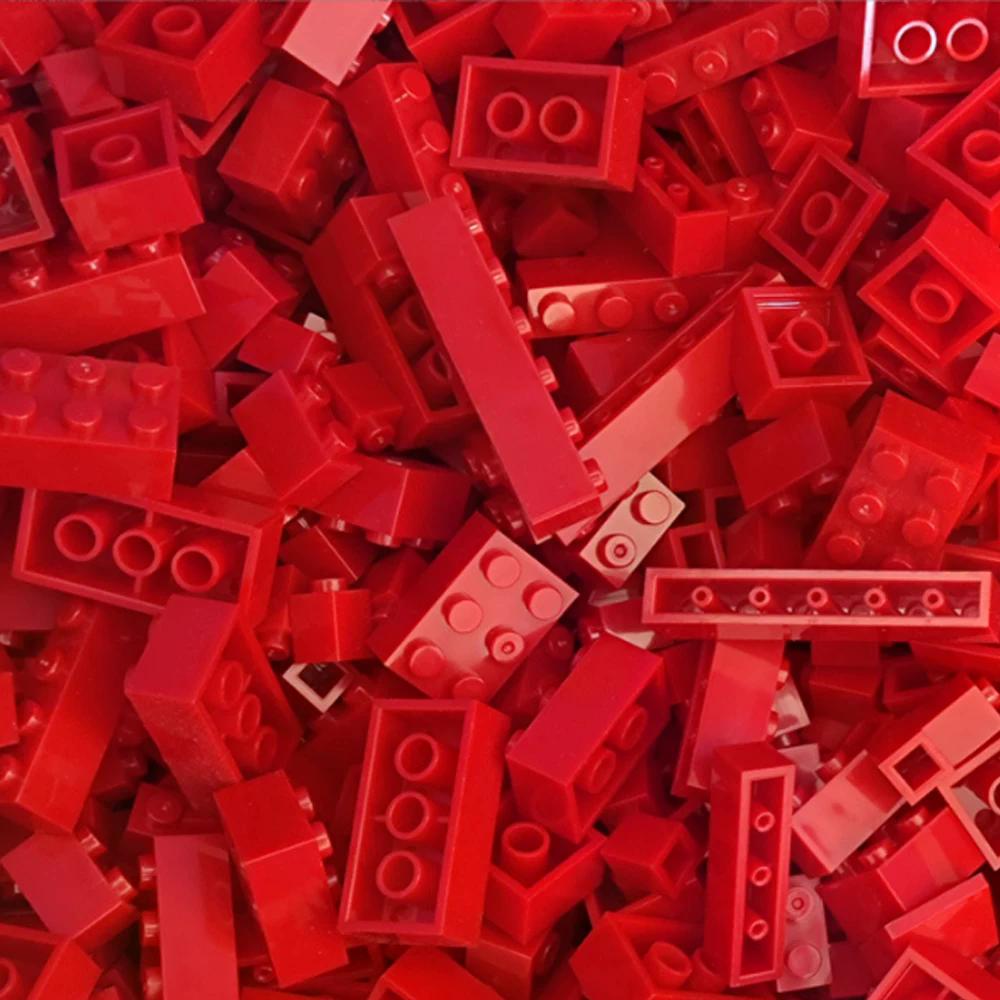 125g/250g DIY Bausteine Großpackung Bunte Klassische Steine Kreative Stadtmontage Lernspielzeug für Kinder