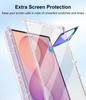 Luxuriöses Transparenter Glitzer Scharnier für Magsafe Handyhülle für Samsung Galaxy Z Fold 8 Ultra Fold8 Integrierter Bildschirmschutz Abdeckung