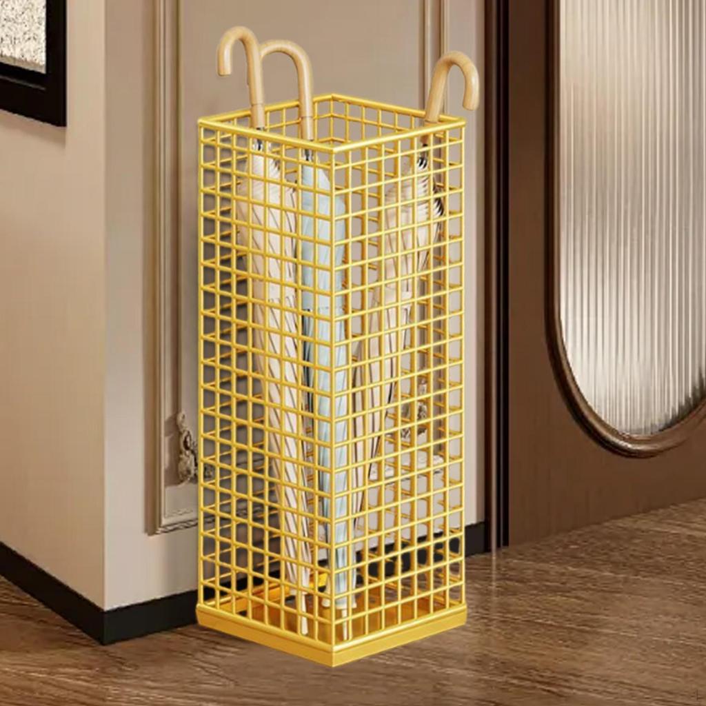 Ständer Organizer Behälter Organisation Praktischer Multifunktionaler Aufbewahrungseimer Schirmhalter für Hotel