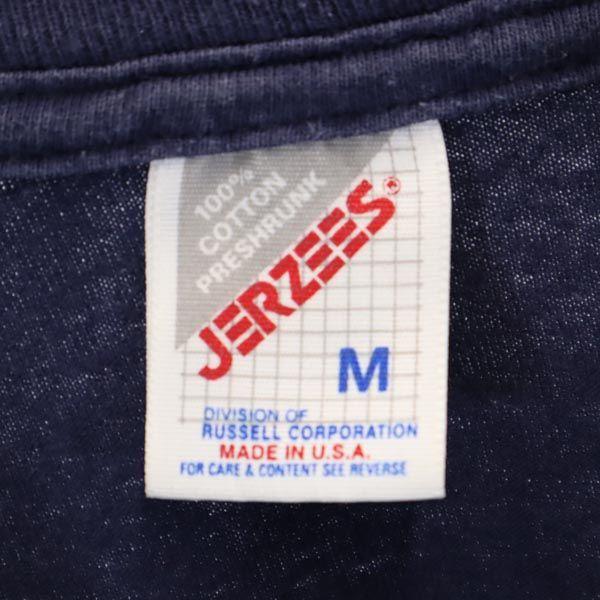 JERZEES 90er Vintage USA Hergestellt Yokohama Marinos Trikot Nummer 25 Murakami Kurzarm Fußballspieler Nakamura T-Shirt Herren Gebraucht