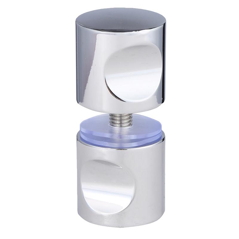 2025 Stainless Steel Back-to-Back Glass Door Knob Puller Push Bathroom Shower Handle 3 Types