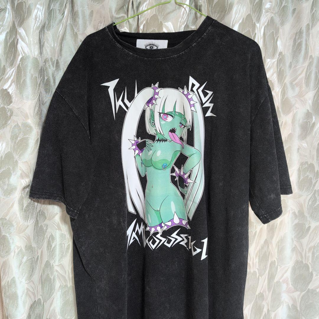 

[USED] TOKYO URAGAWA Anime T-Shirt, Short Sleeve, Dark Gray
