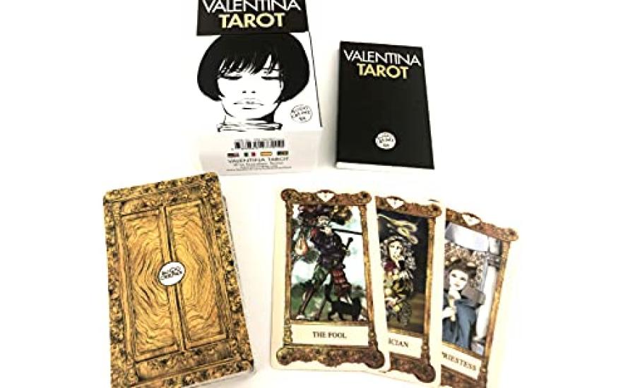 Valentina Tarot 78 Tarot with Japanese Authentic I.I.J Cards, Reading, Instructions,