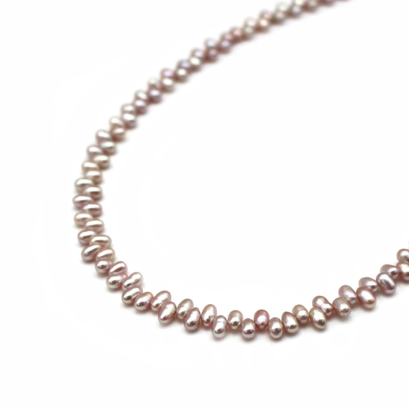 

Ожерелье из пресноводного жемчуга в подарок Натуральный розовый пресноводный 42 см Желтое золото 18 карат (Бесплатная упаковка) Жемчуг, Длина, розовый