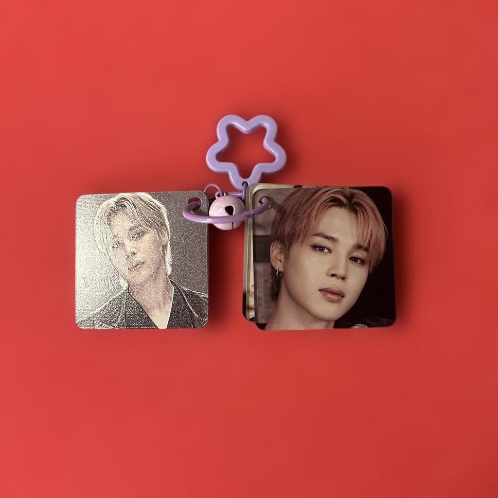 [USED] BTS JIMIN Acrylic Photo Keyring & Magnetic Bookmark