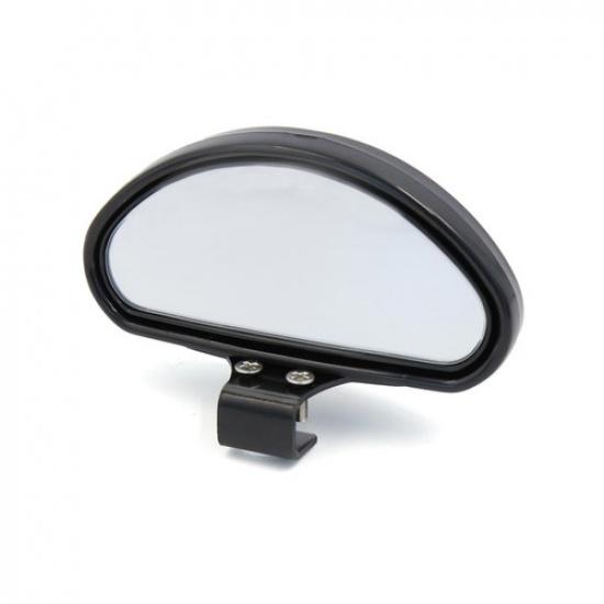 

Convex Clip-On Half Oval Side Rear View Auxiliary Blind Spot Mirror Rearview