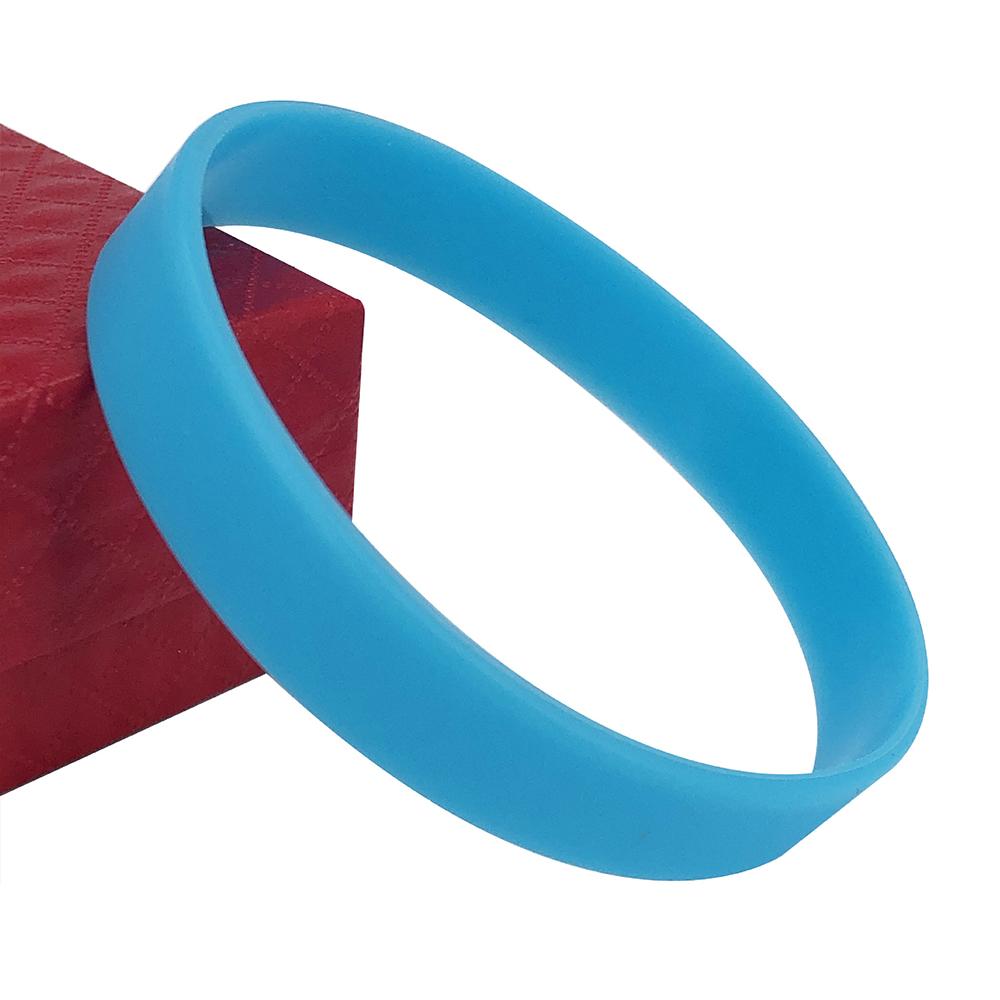 Silica Gel Silicone Bracelet Rubber Rubber Bangle Fashion Jewelry Wrist Band  Unisex